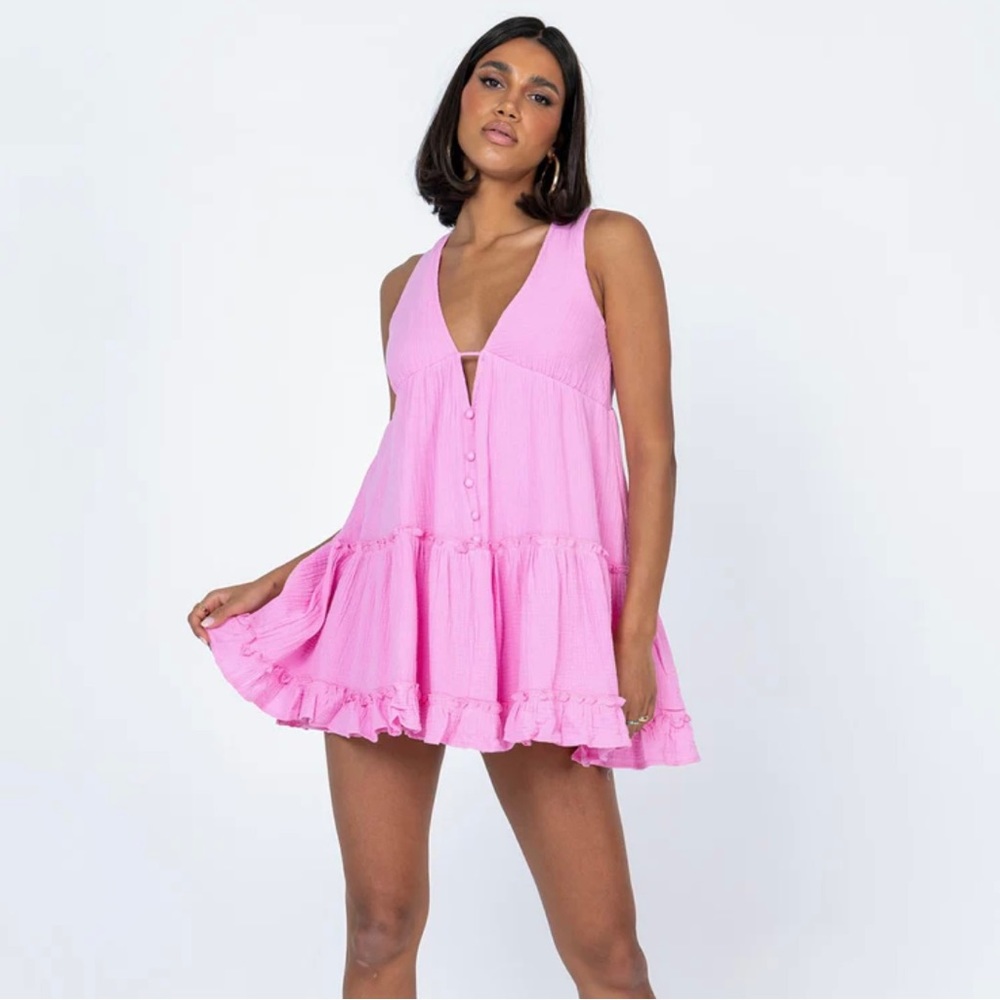 Princess Polly Lakeisha Pink Mini Dress